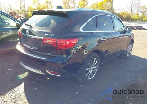 2014 Acura Mdx Advance Pkg W/Entertainment Pkg z USA, uszkodzony, nr VIN 5FRYD4H86EB027249